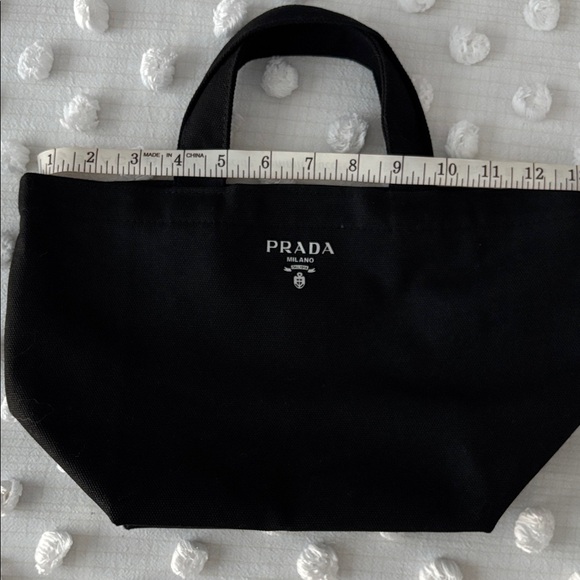 Prada Black Canvas Handbag - Picture 2 of 4